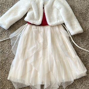 Girls sz 8 Holiday Dress.